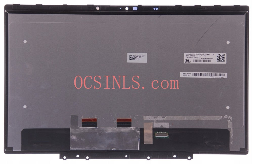 4GWXD XMK4D For Dell Latitude 7410 2-in-1 Touch Screen Assembly Replacement LCD Screen 14" FHD Widescreen Dispaly TS A Matrix