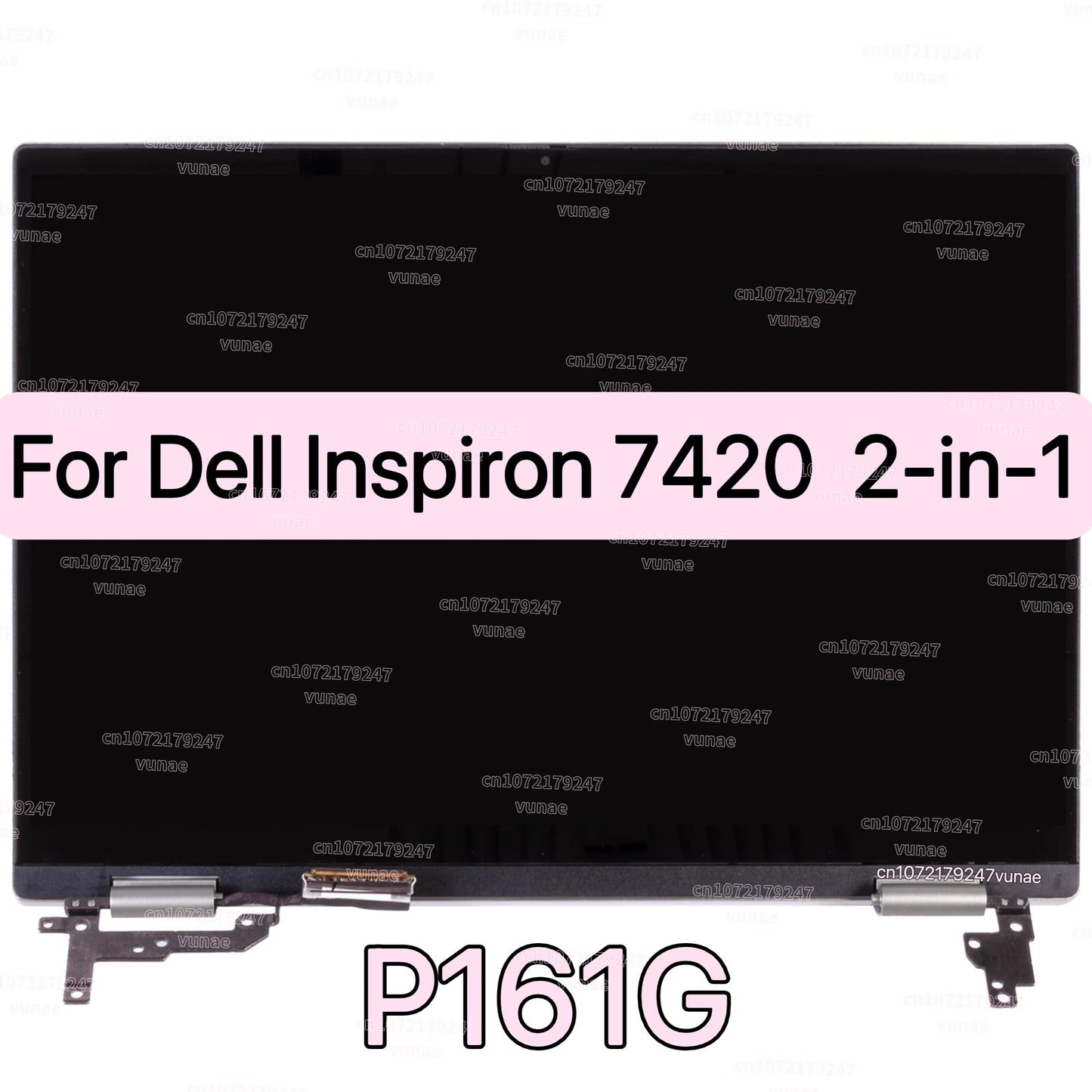 Complete Assembly Replacement Display For Dell Inspiron 14 7420 7425 2-in-1 P161G P161G001 LCD Touch Screen FHD