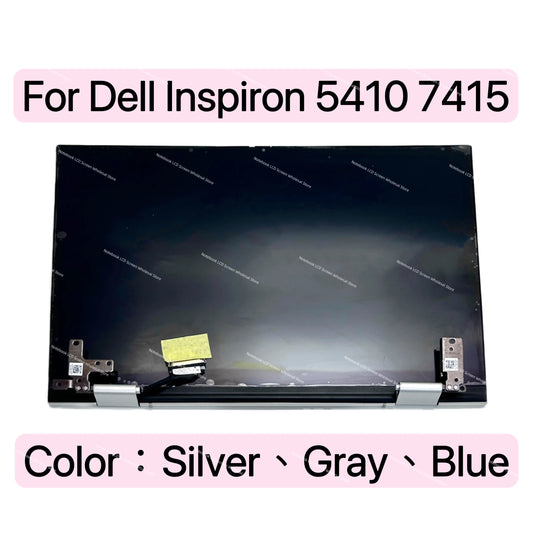 For Dell Inspiron 5410 7415 LCD Touch Screen Laptop Replacement Complete Assembly  P147G P147G001 P147G002 Full Panel