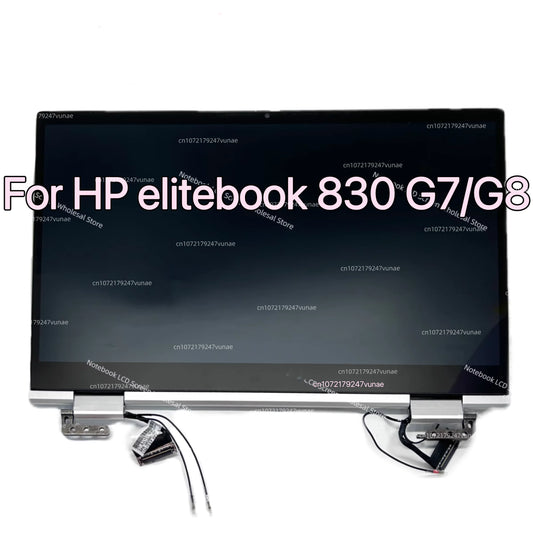 For HP Elitebook x360 830 G8 Replacement Complete Assembly FHD LCD Touch Screen M03873-001 Display Digitizer Panel  Silver 830G7